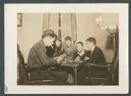 Men playing cards